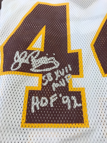john riggins autographed jersey