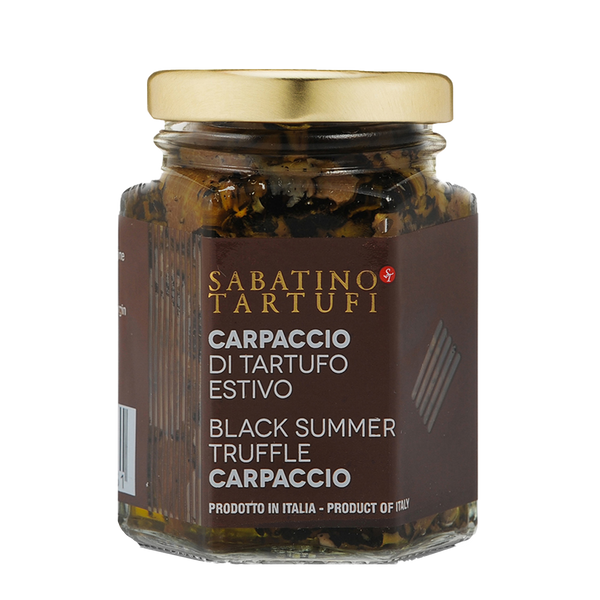 BLACK SUMMER TRUFFLES CARPACCIO - Sabatino Tartufi