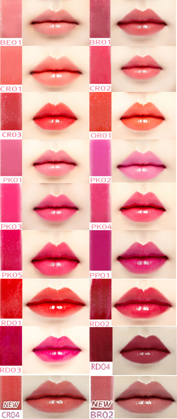 dewy rouge shade chart