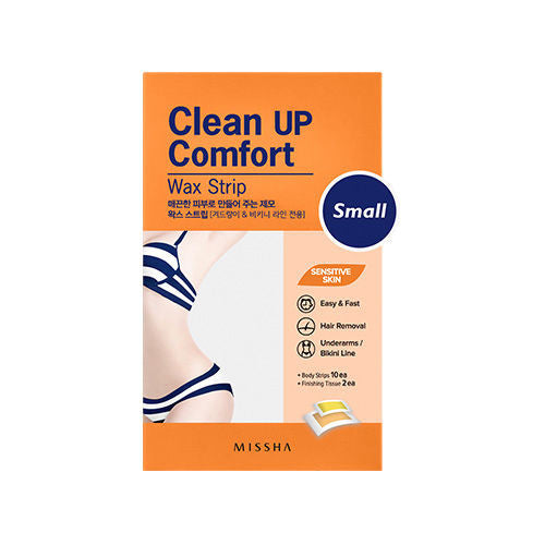 Clean Up Comfort Wax Strip Small Missha Middle East