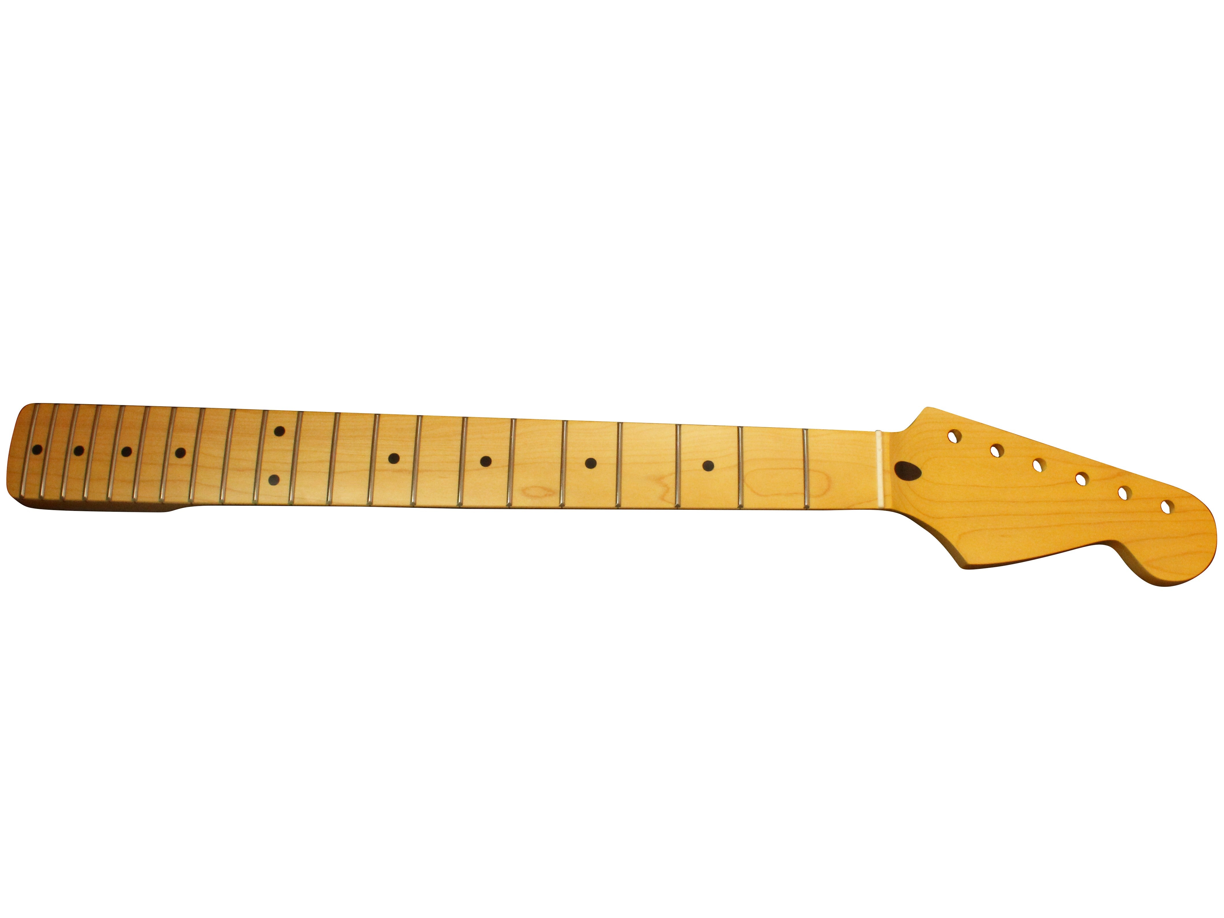 Stratocaster style one piece maple neck - satin finish – Alegree