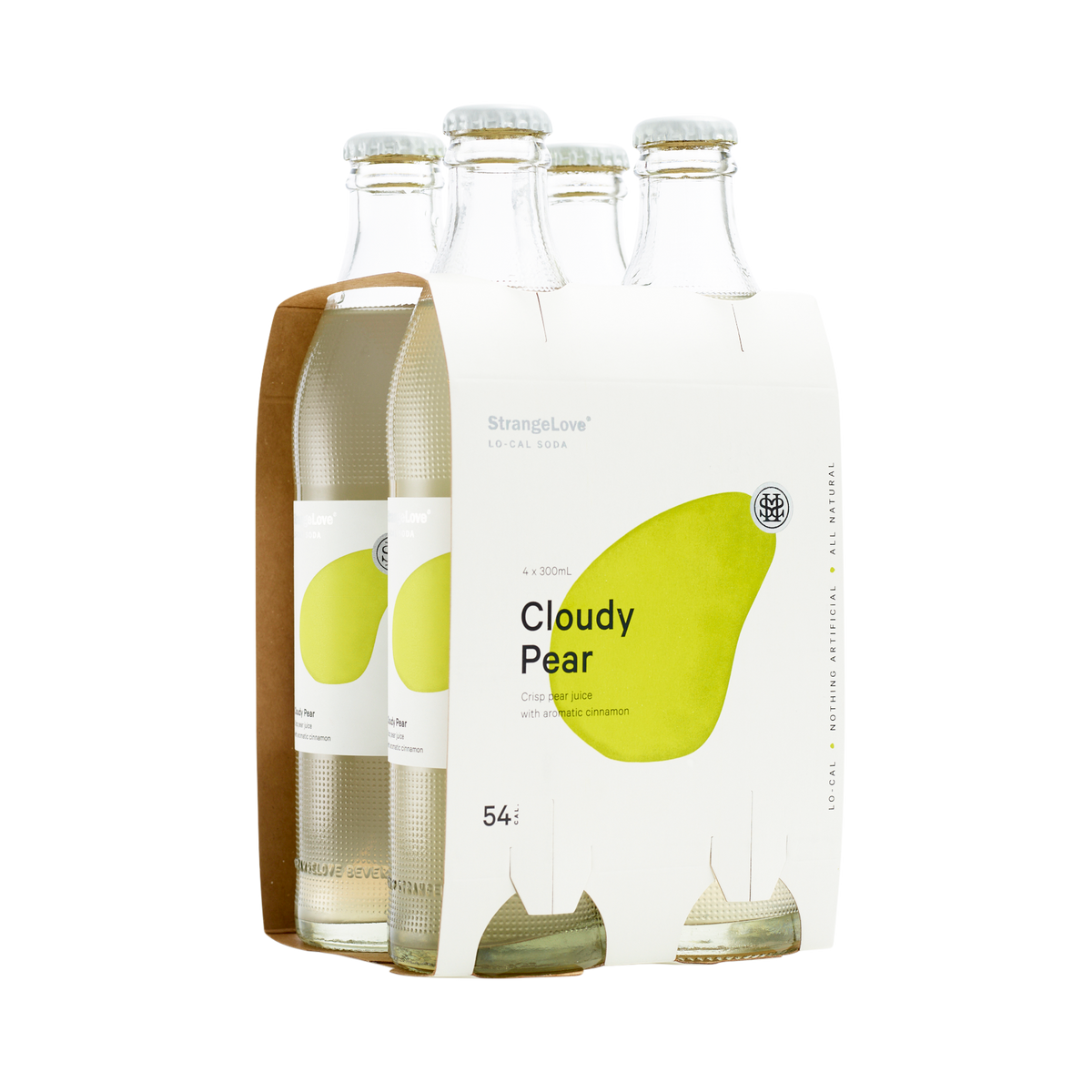 Cloudy Pear & Cinnamon Lo-Cal Soda 300ml x 24