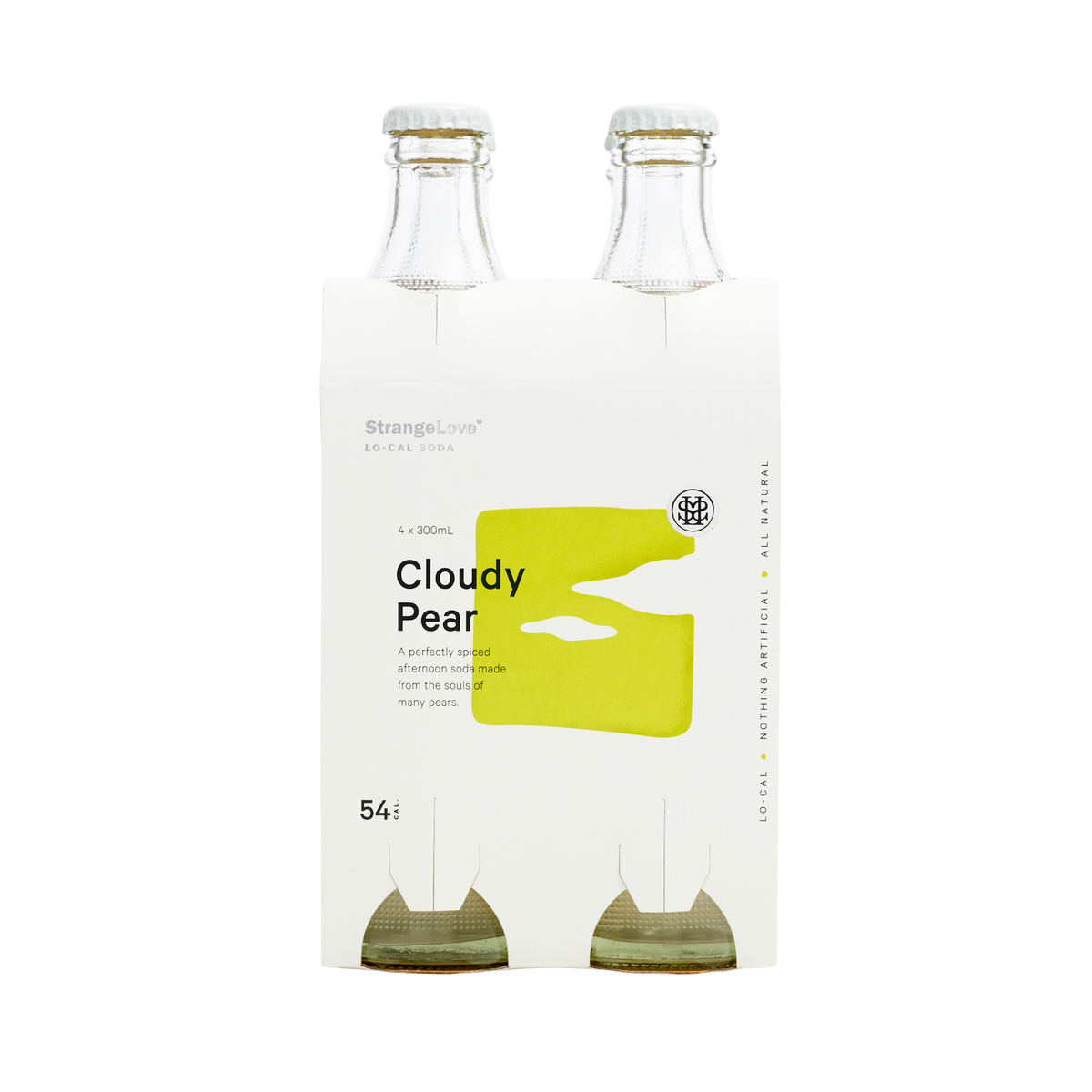 Cloudy Pear & Cinnamon Lo-Cal Soda 300ml x 24