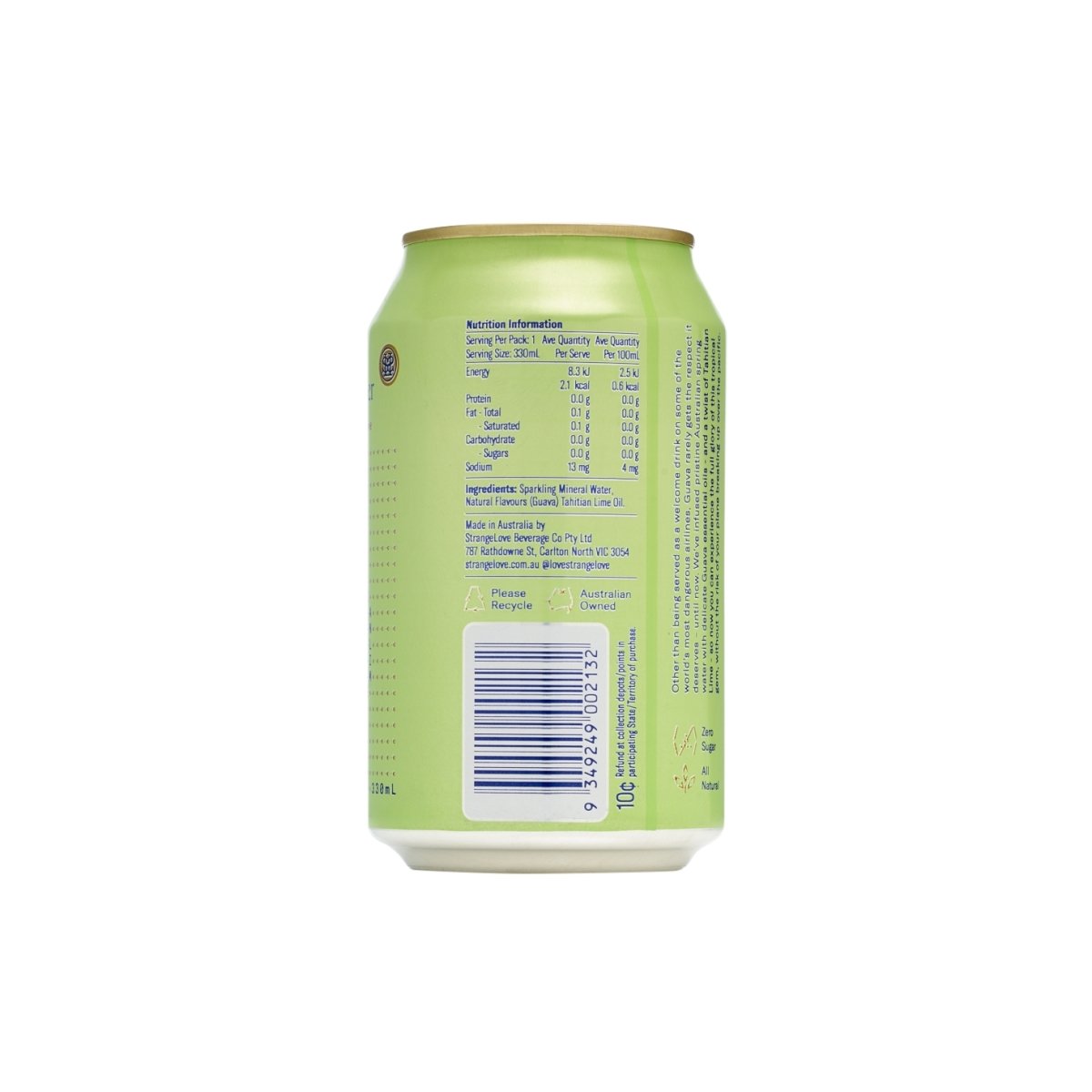 Guava Sparkling Water 330ml x 24