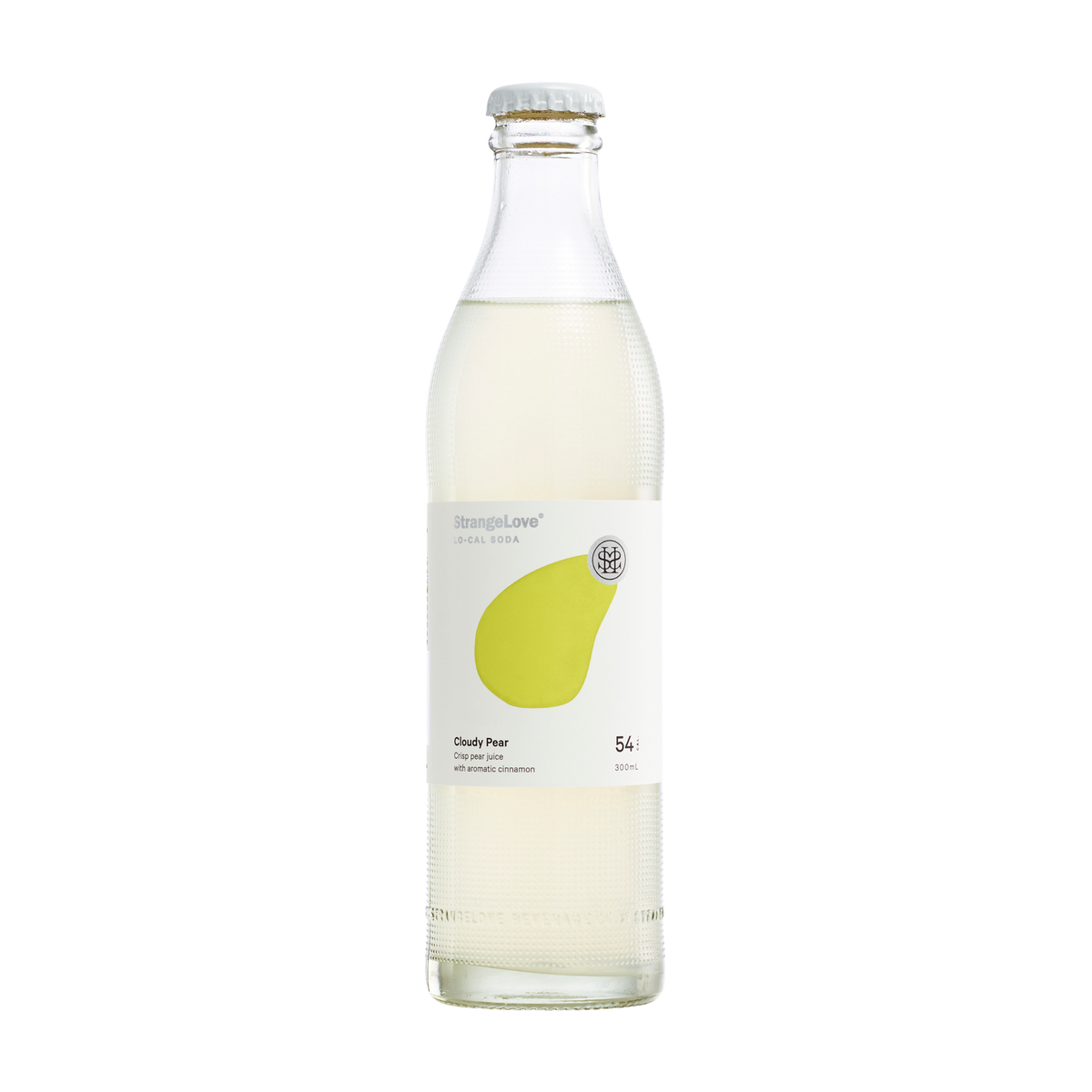 Cloudy Pear & Cinnamon Lo-Cal Soda 300ml x 24