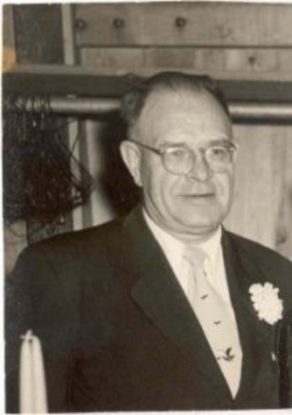 This picture of Gordon S. Dills was taken at Anita's wedding.