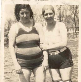 Cooked Lake-Edith Dills (left) & Aunt Maisey