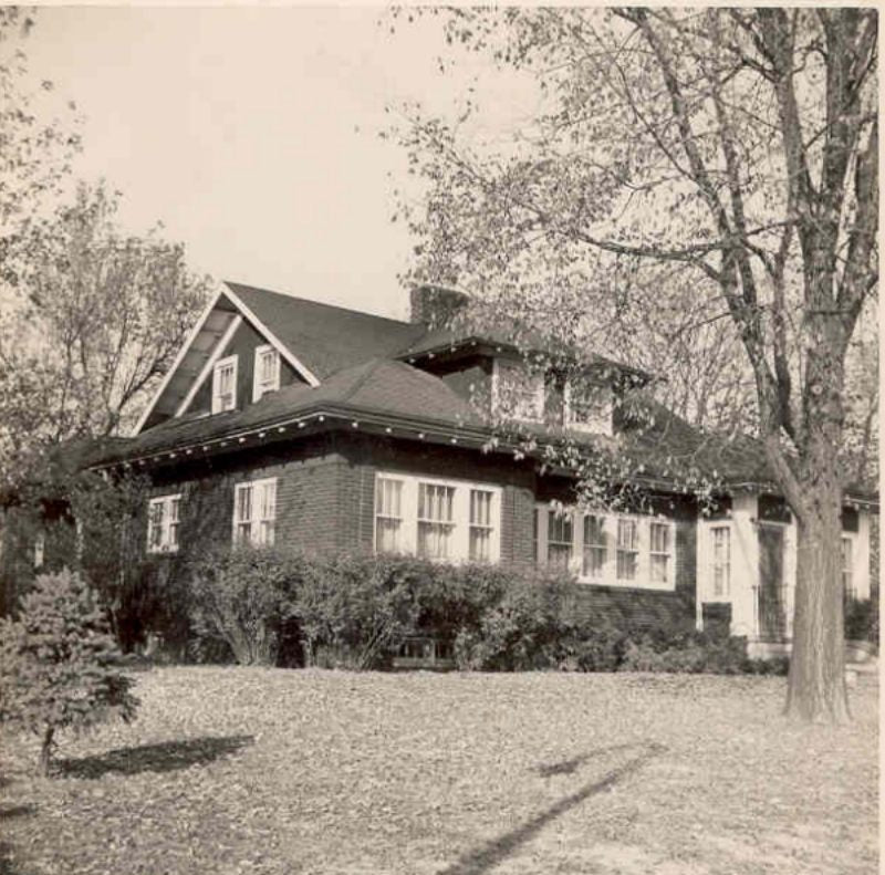The Dills Home in 1957-Garrett, Indiana
