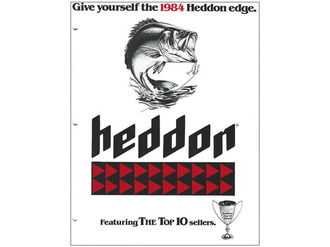 1984 Heddon Catalog Cover