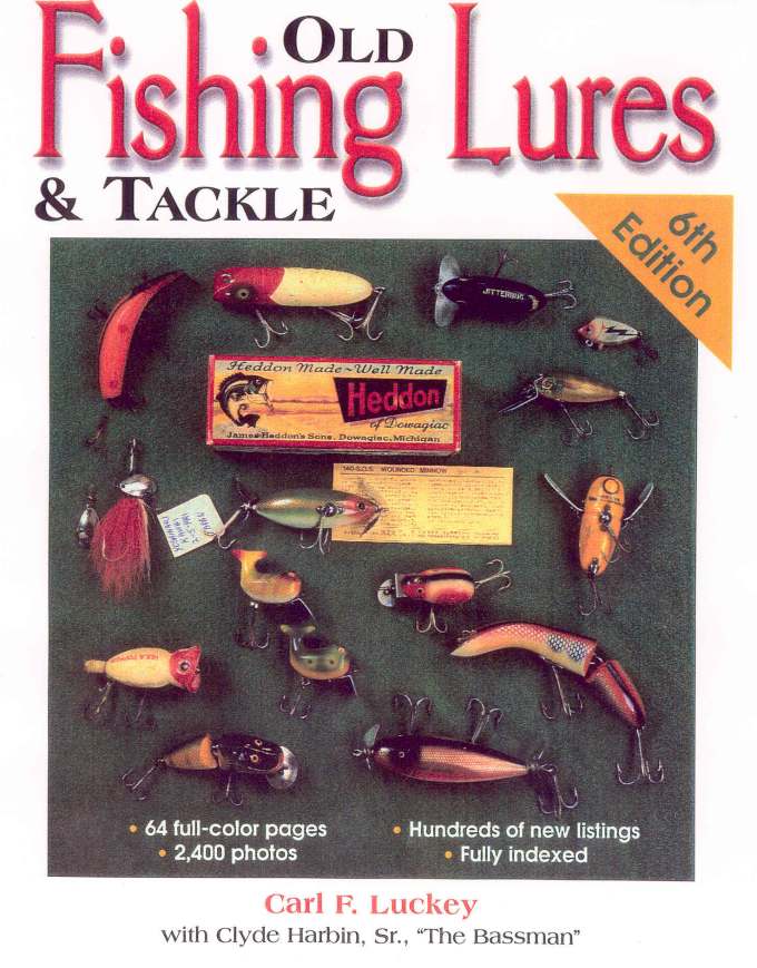 2002 Front Cover of Old Fishing Lures and Tackle - 6th Edition