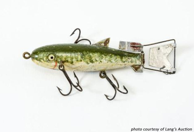 Vintage WHOPPER STOPPER HELLBENDER Natural Shad 3 Diving