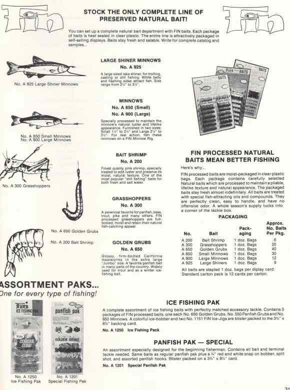 Fred Arbogast 1982 Catalog