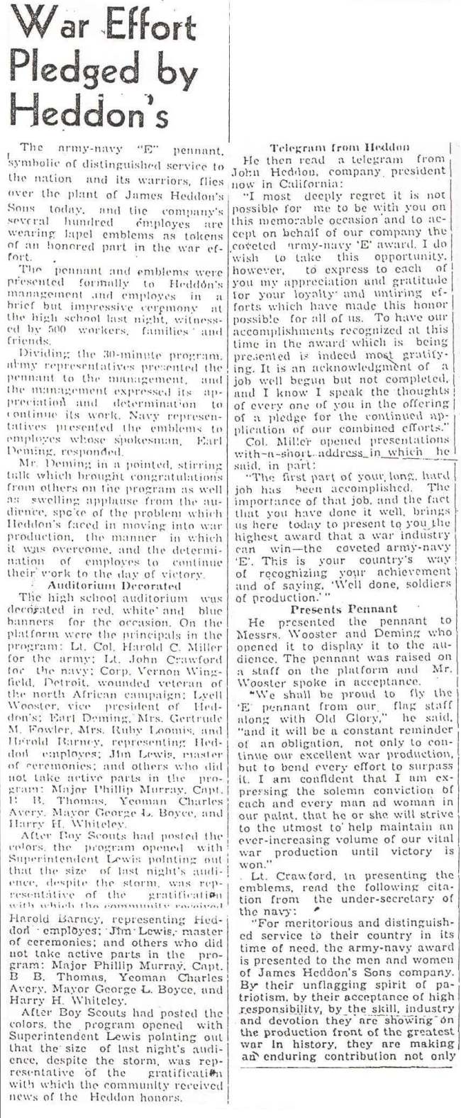 The Daily News - Dowagiac, Michigan, Friday, March 31, 1944