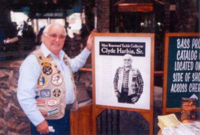 Clyde A. Harbin Sr. *** Having his picture made At the Bass Pro Outdoor World Classic February 27, 1997