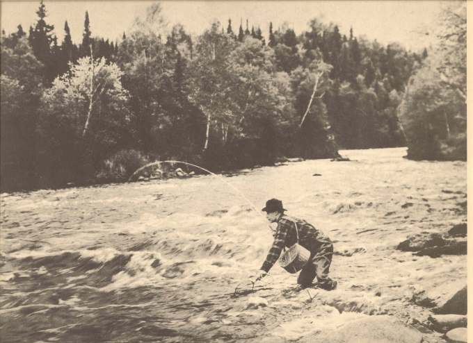 "Trout Waters" by N. N. Nadeau, Minneapolis, Minnesota - Sixteenth Prize Winner