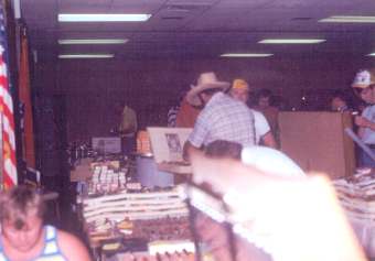 Pictures at the July 1981 NFLCC swap meet at the Travel Lodge in Memphis, Tennessee