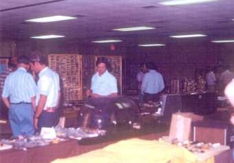 Pictures at the July 1981 NFLCC swap meet at the Travel Lodge in Memphis, Tennessee