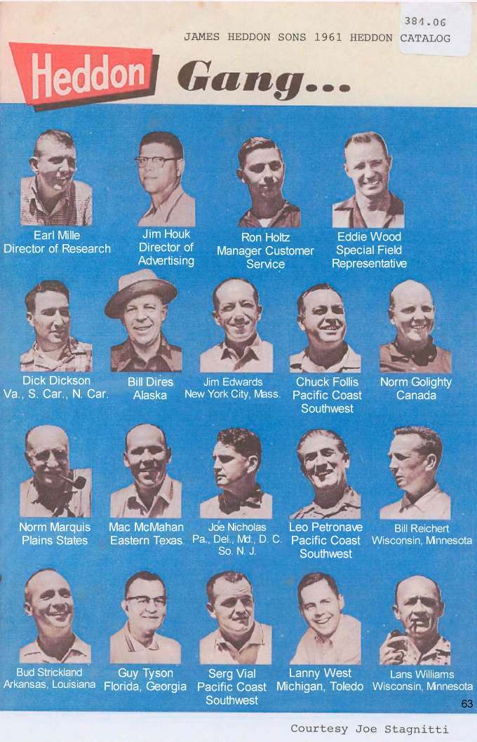 The 1961 Heddon Gang