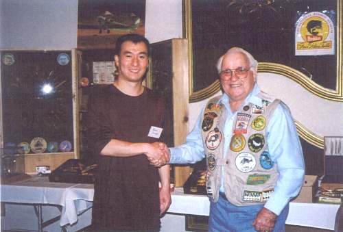 (left)  Mr. Fumio Iwasaki       (right) Mr. Clyde A. Harbin Sr.