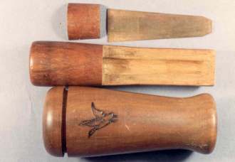 Duck Call Catalogue #147 - Tom Turpin duck Call (duck stamped) Metal Reed/Wedge...BPS