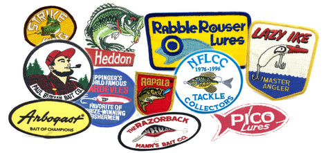 Vintage Fishing Patches