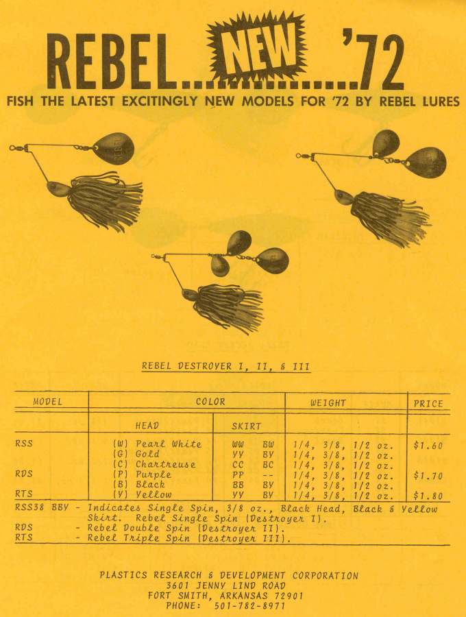 Rebel 1972 Catalog