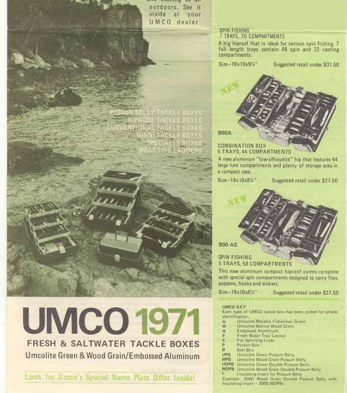 UMCO 1971 Catalog