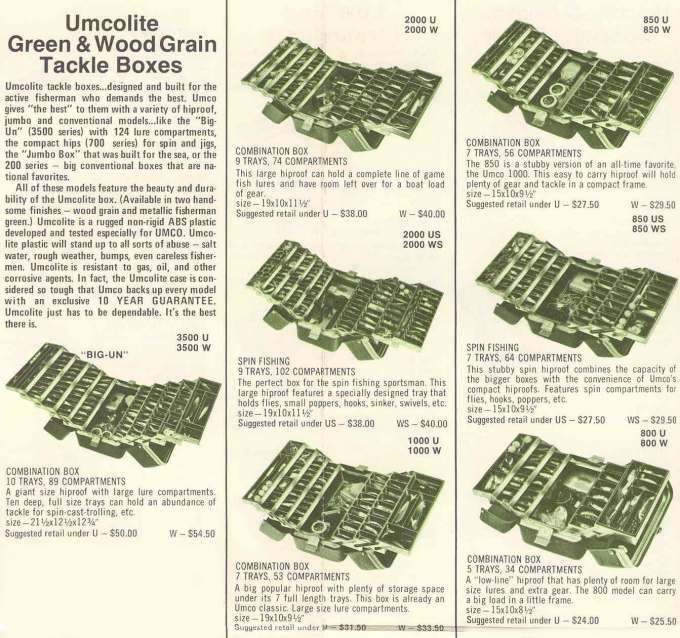 UMCO 1971 Catalog