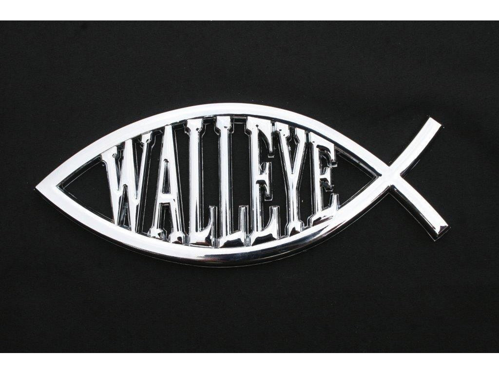 Walleye Custom Car / Truck Emblem – My Bait Shop, LLC