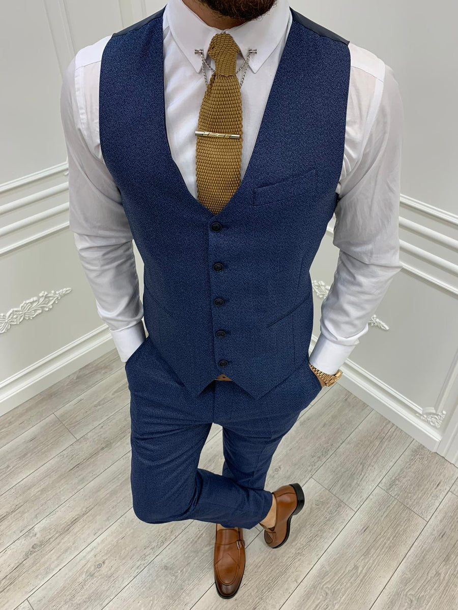 Austin Blue Slim Fit Suit – brabion