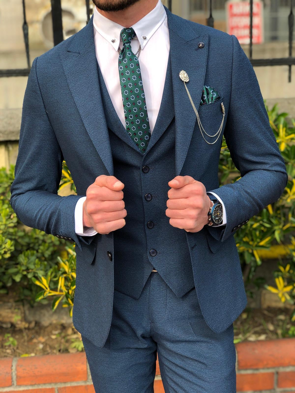 Madison Light Blue Suit – BRABION