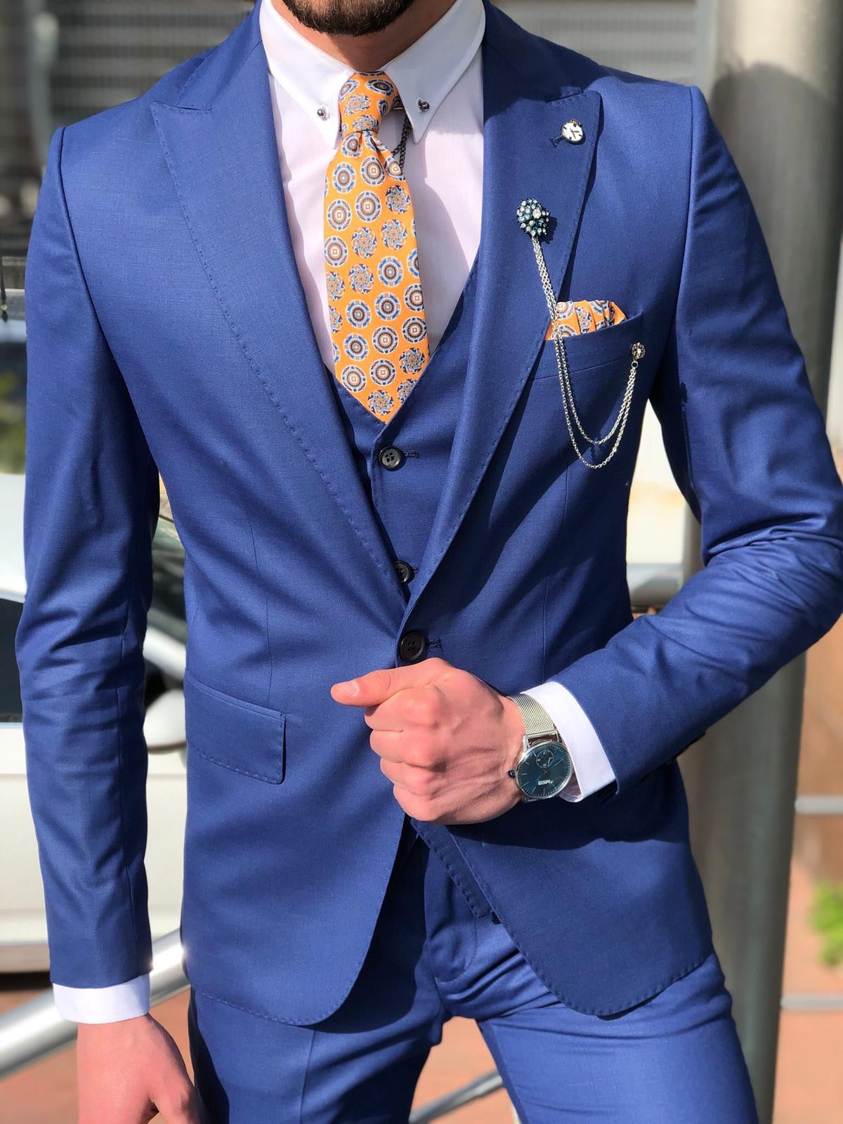 Bernard Sax Slim Fit Suit – BRABION