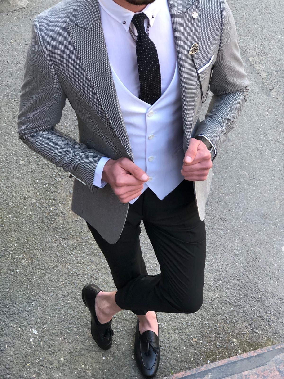 Hudson Gray Suit – BRABION