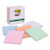 Recycled Notes In Bali Colors, Lined, 4 X 4, 90-sheet, 6-pack