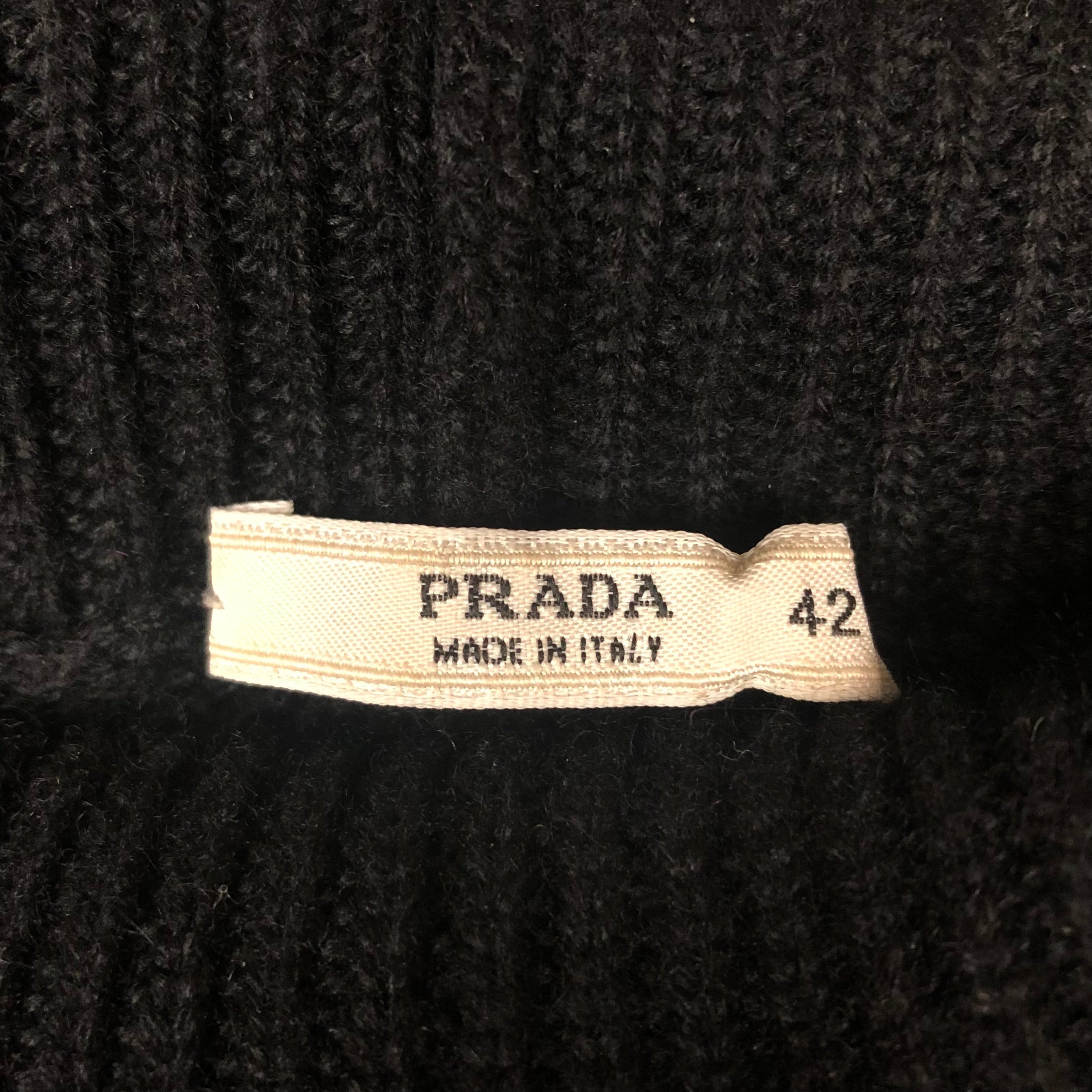 Black Prada Sweater - Imber Vintage