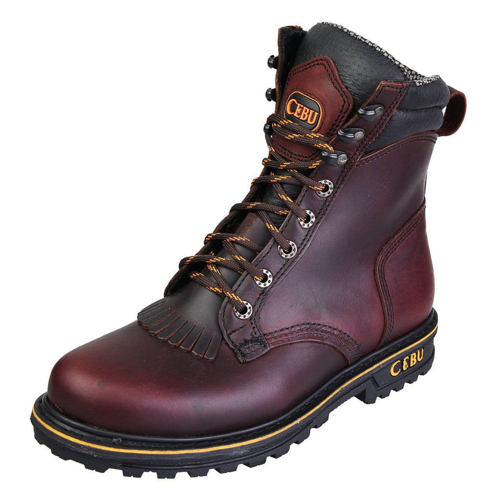 Men's Work Boots - Steel Toe & Heavy Duty 8in Work Boots - 8