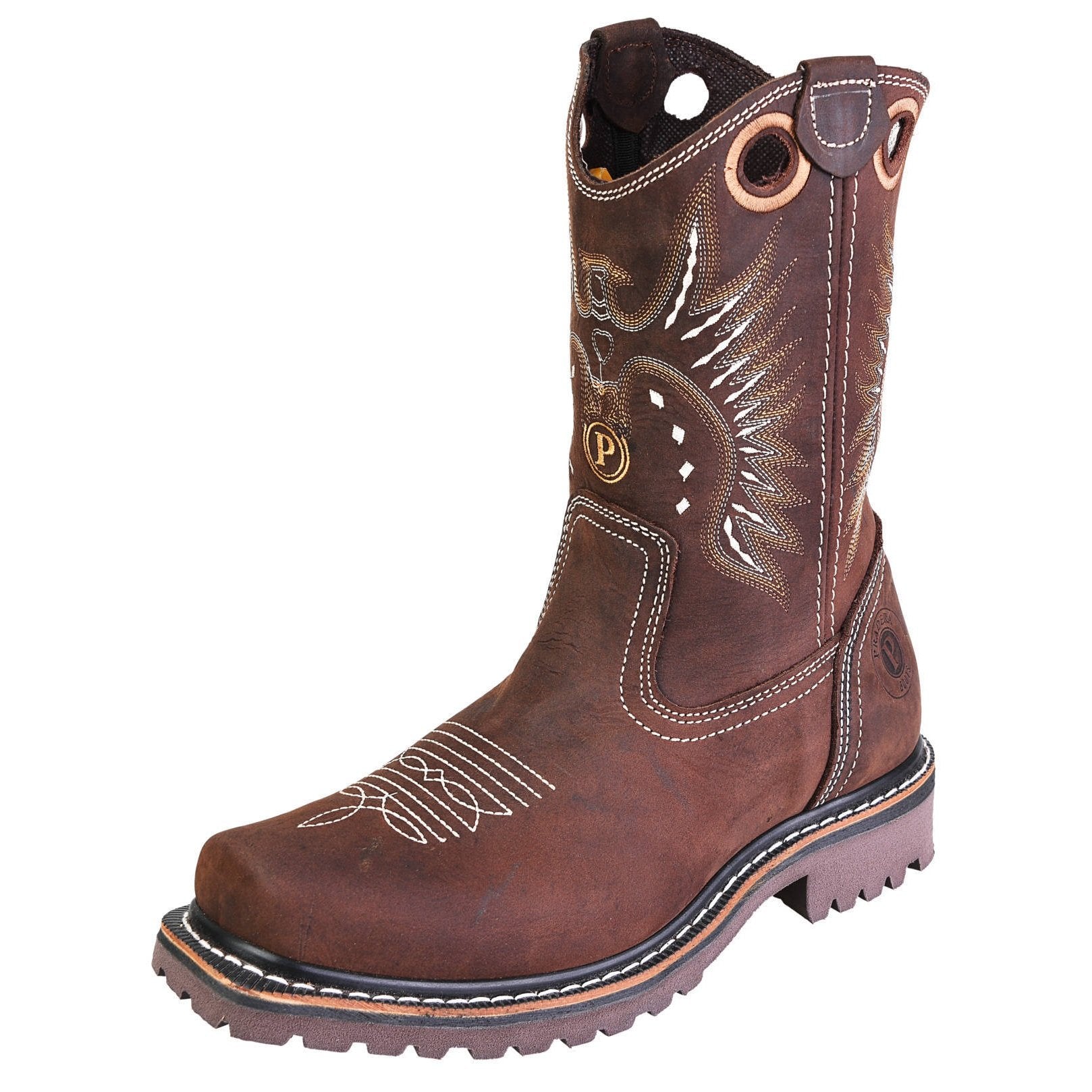 DA-2415 Black - Western Boots for Men