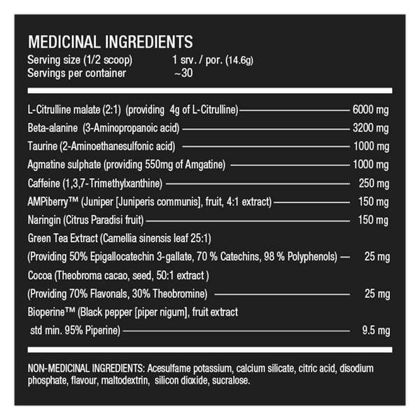 Redcon1 Total War Supplement Facts