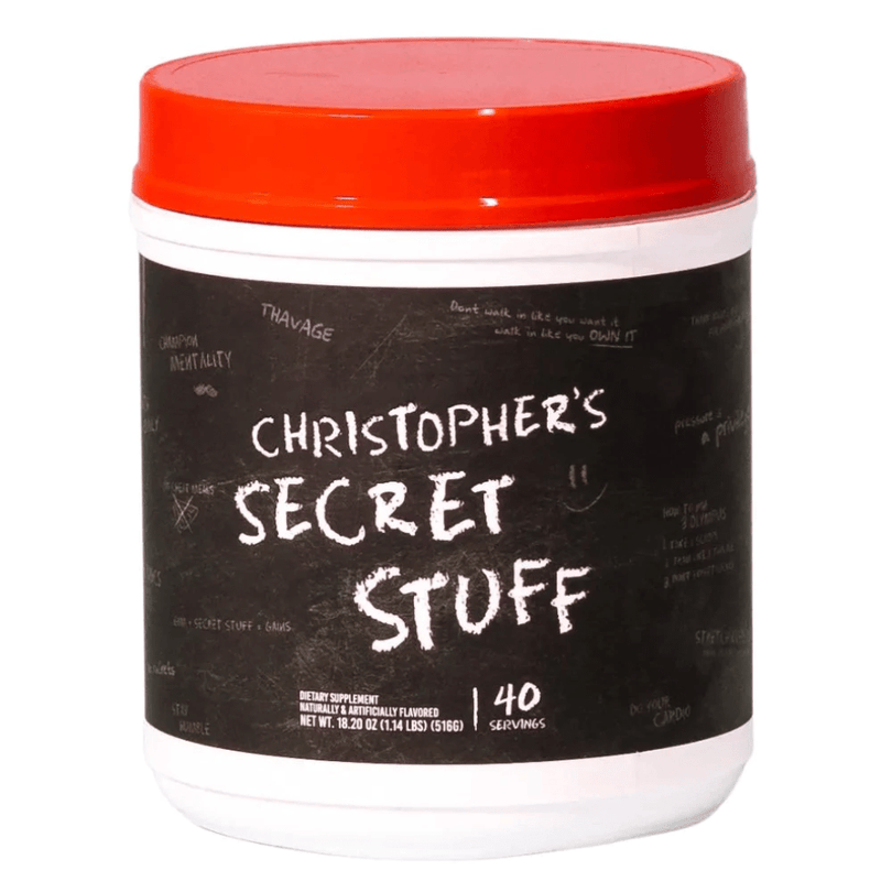 Cbum Christophers Secret Stuff Pre Workout Limited Flavor Offer