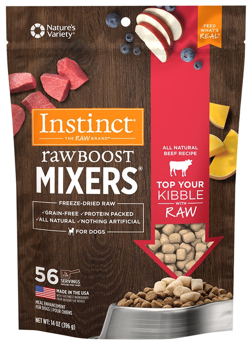 instinct raw mixers