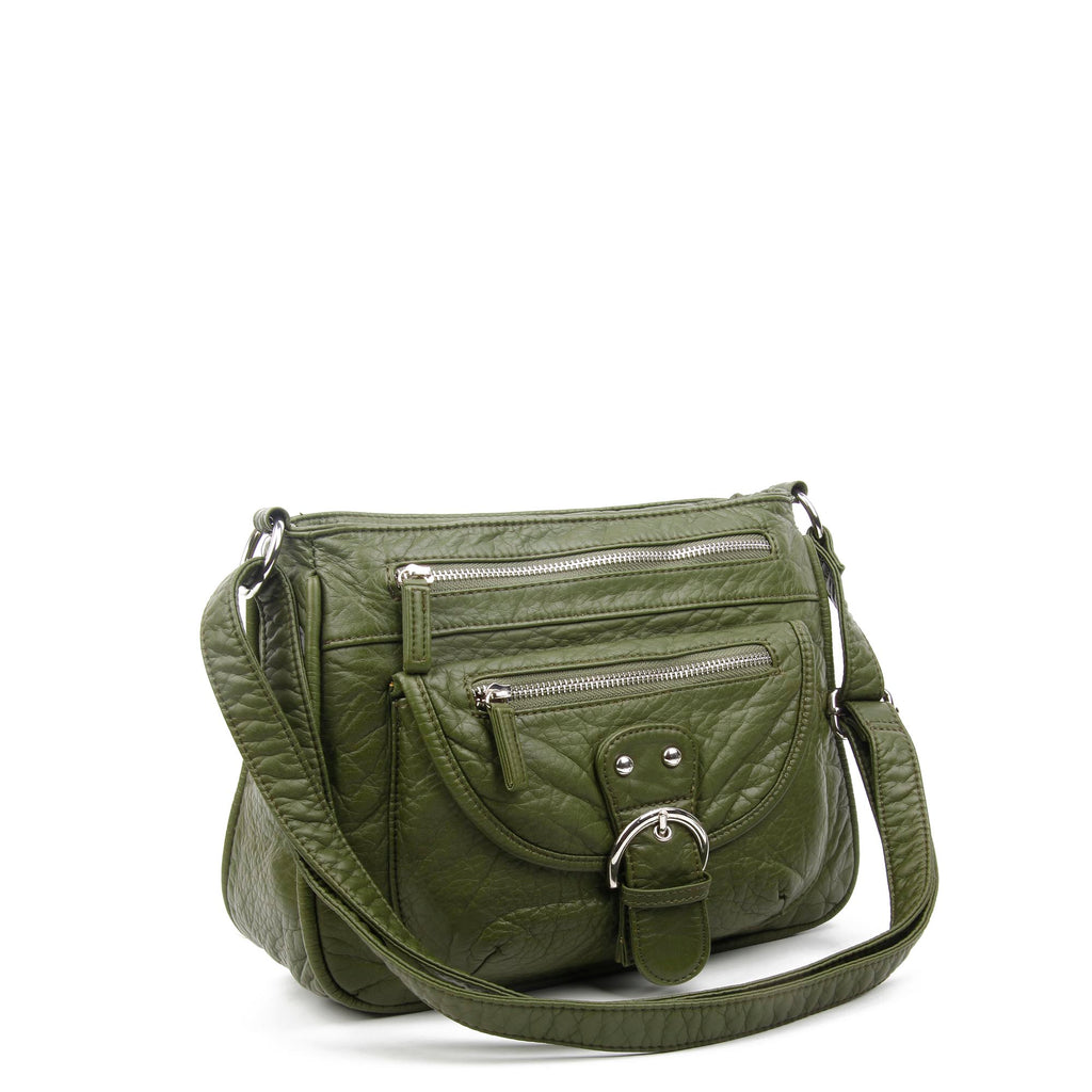 The Lorie Crossbody - Army Green – Ampere Creations