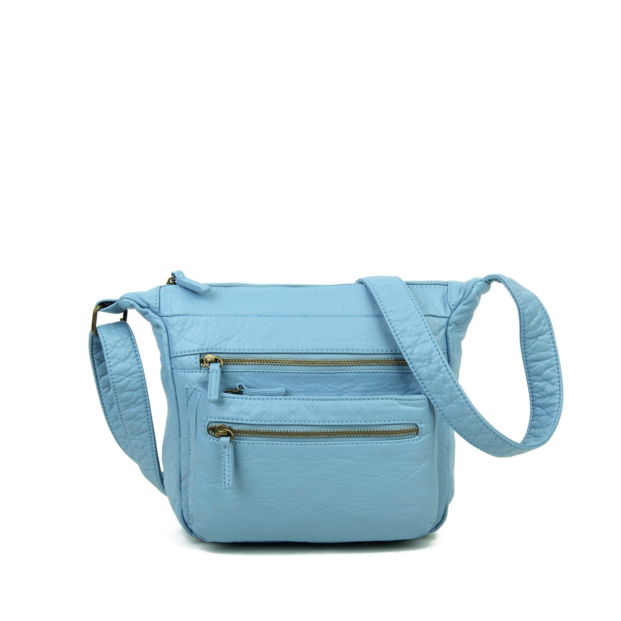 baby blue crossbody