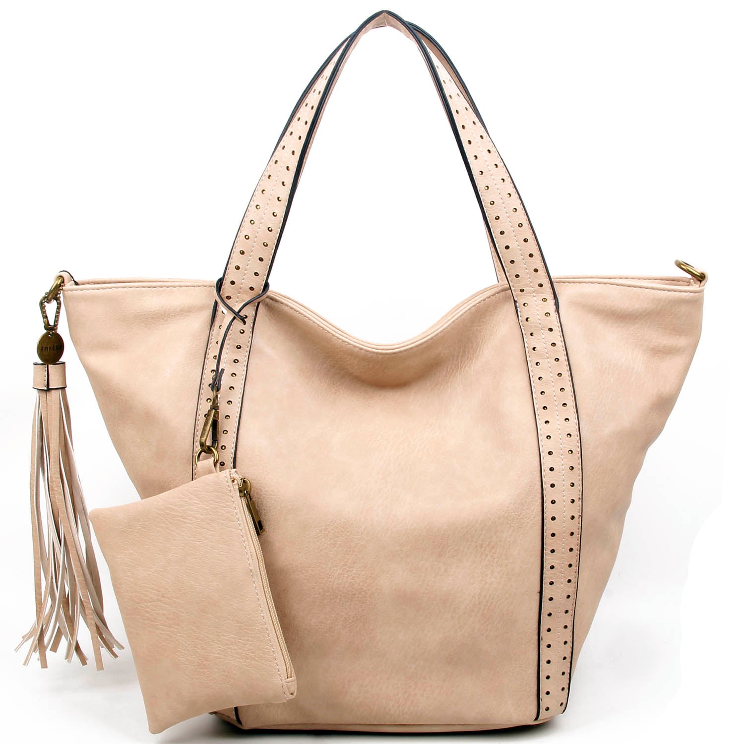 The Amelie Tote - Beige – Ampere Creations