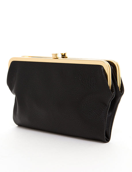 The Sandra Clutch Wallet - Black – Ampere Creations