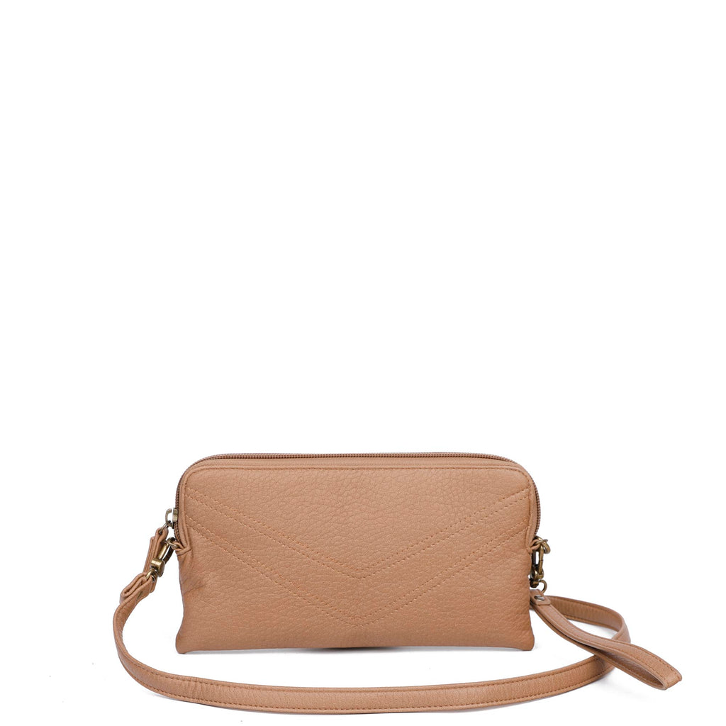 The Samantha Wallet Crossbody - Sand – Ampere Creations