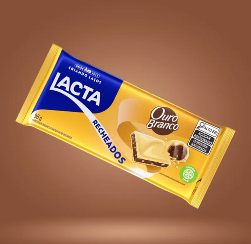 Chocolate Branco Lacta Laka 34g - Cantinho Brasileiro