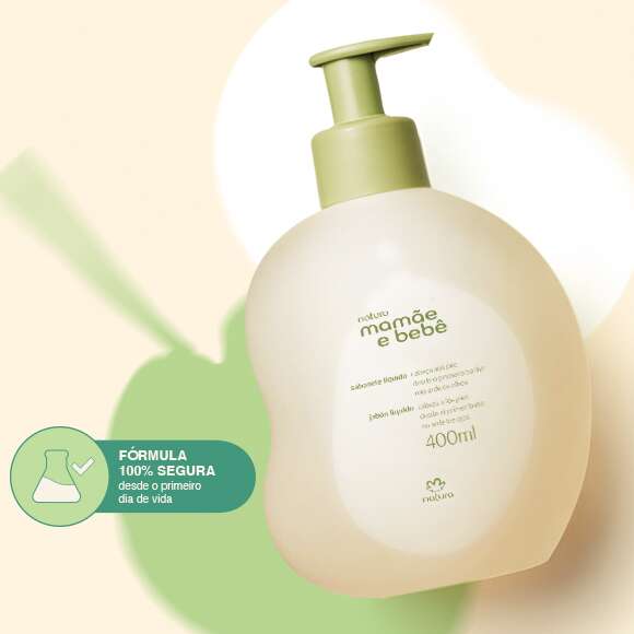 Natura Mamae e Bebe Sabonete Liquido - Liquid Baby Soap — Hi Brazil Market