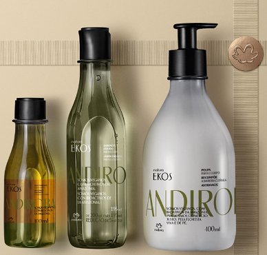 Natura Ekos Andiroba Kit Nectar, Sabonete Liquido e Oleo Trifasico — Hi  Brazil Market