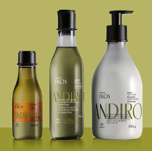 Natura Ekos Andiroba Kit Nectar, Sabonete Liquido e Oleo Trifasico — Hi  Brazil Market