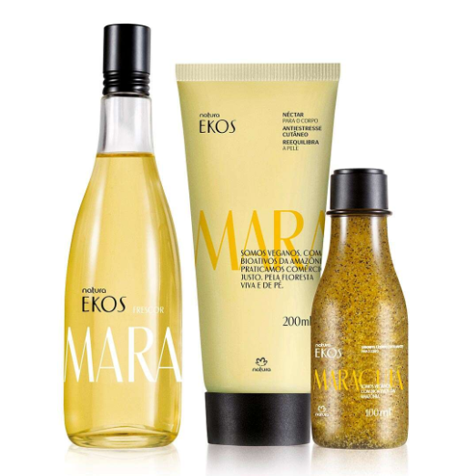 Natura Ekos kit Maracujá Frescor, Nectar e Sabonete Liquido Esfoliante — Hi  Brazil Market